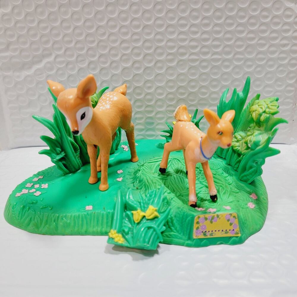 Vtg 1996 Littlest Pet Shop LPS Mommy Dear with Frisky Fawn TLC Country Fun Pets